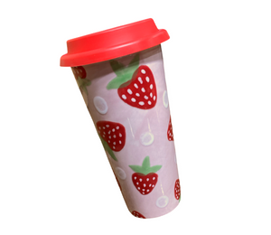 Huntsville Strawberry Travel Mug