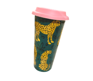 Huntsville Cheetah Travel Mug