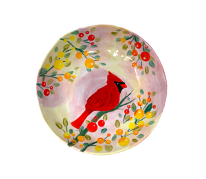 Huntsville Cardinal Plate