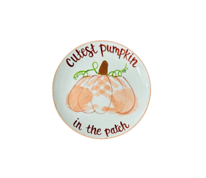 Huntsville Cutest Pumpkin Plate