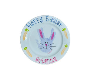 Huntsville Easter Bunny Plate