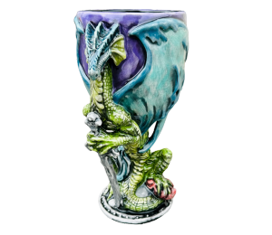 Huntsville Antique Dragon Goblet